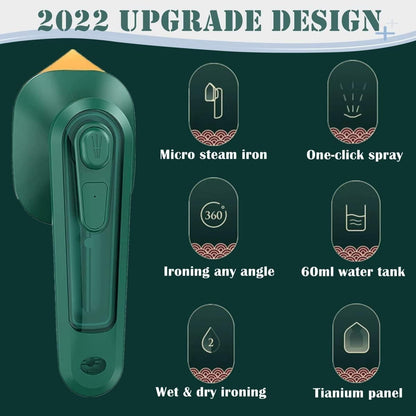 🔥 SteamGo Mini Travel Iron