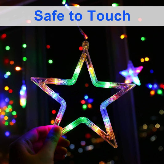 StarGlow Curtain Fairy Lights