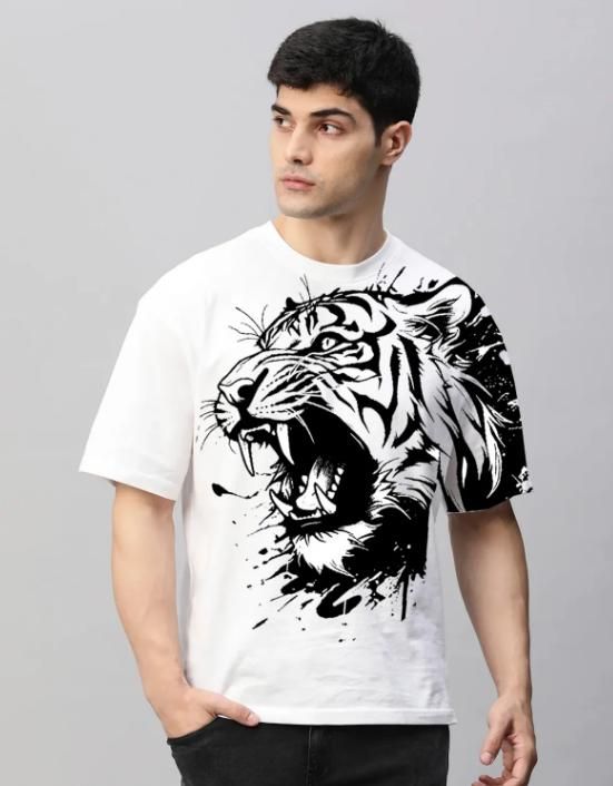 Men's Waffle Knit Crew-Neck T-Shirt (Pack of 1)