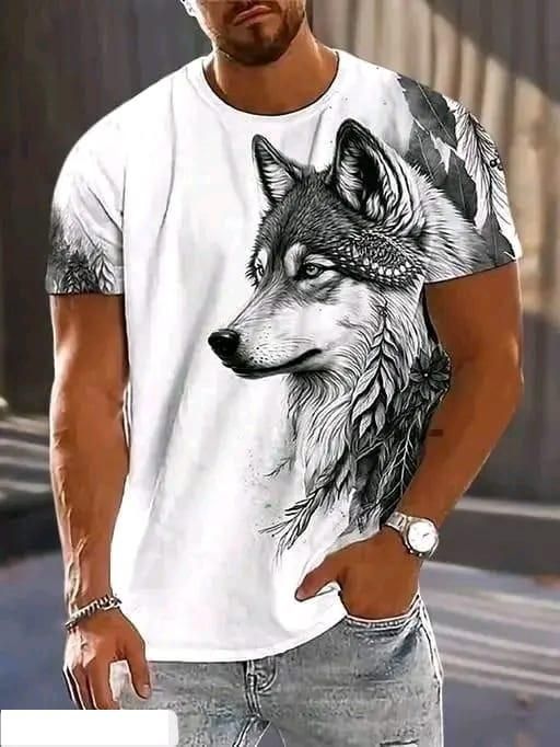 Men's Waffle Knit Crew-Neck T-Shirt (Pack of 1)