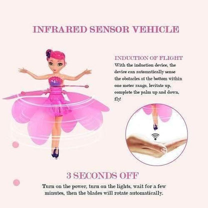 🧚‍♀️ SkyTwirl Flying Magic Fairy Doll
